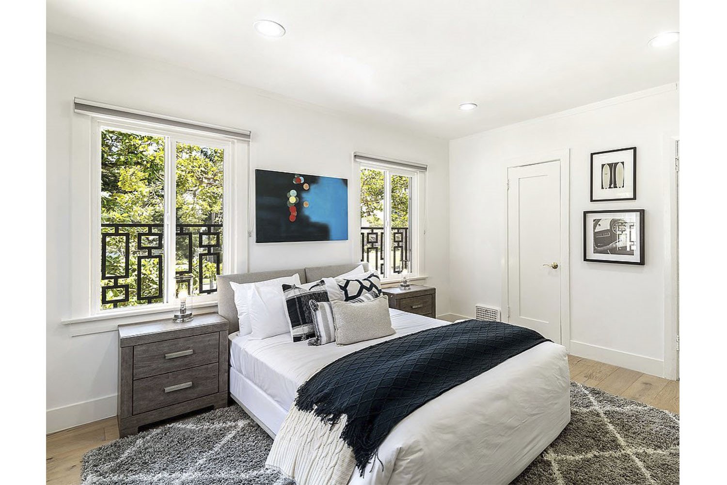 Casa de Meghan Markle soltera en Los Angeles dormitorio