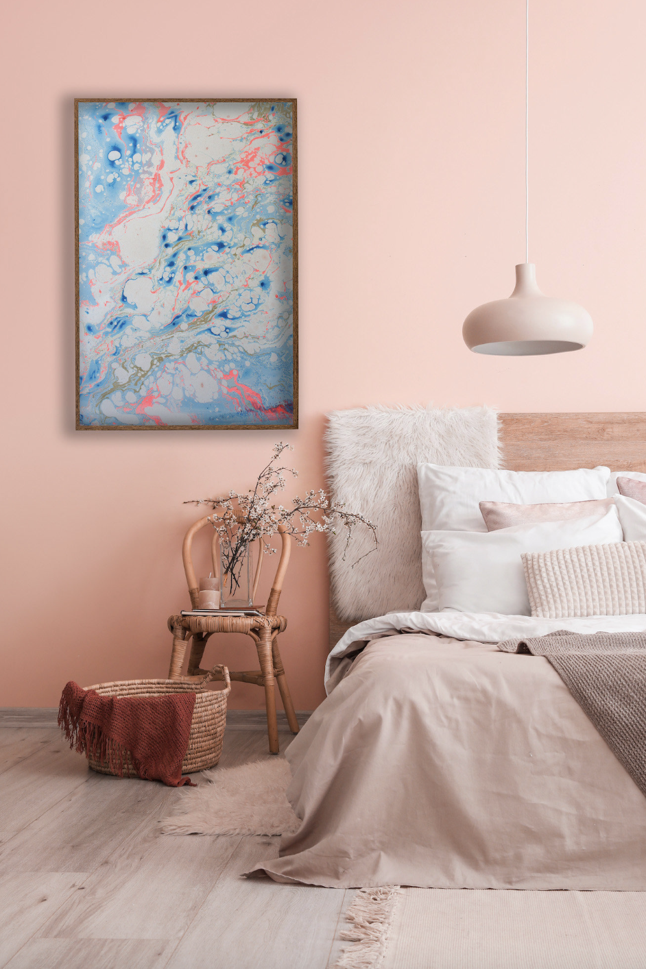dormitorio en rosa