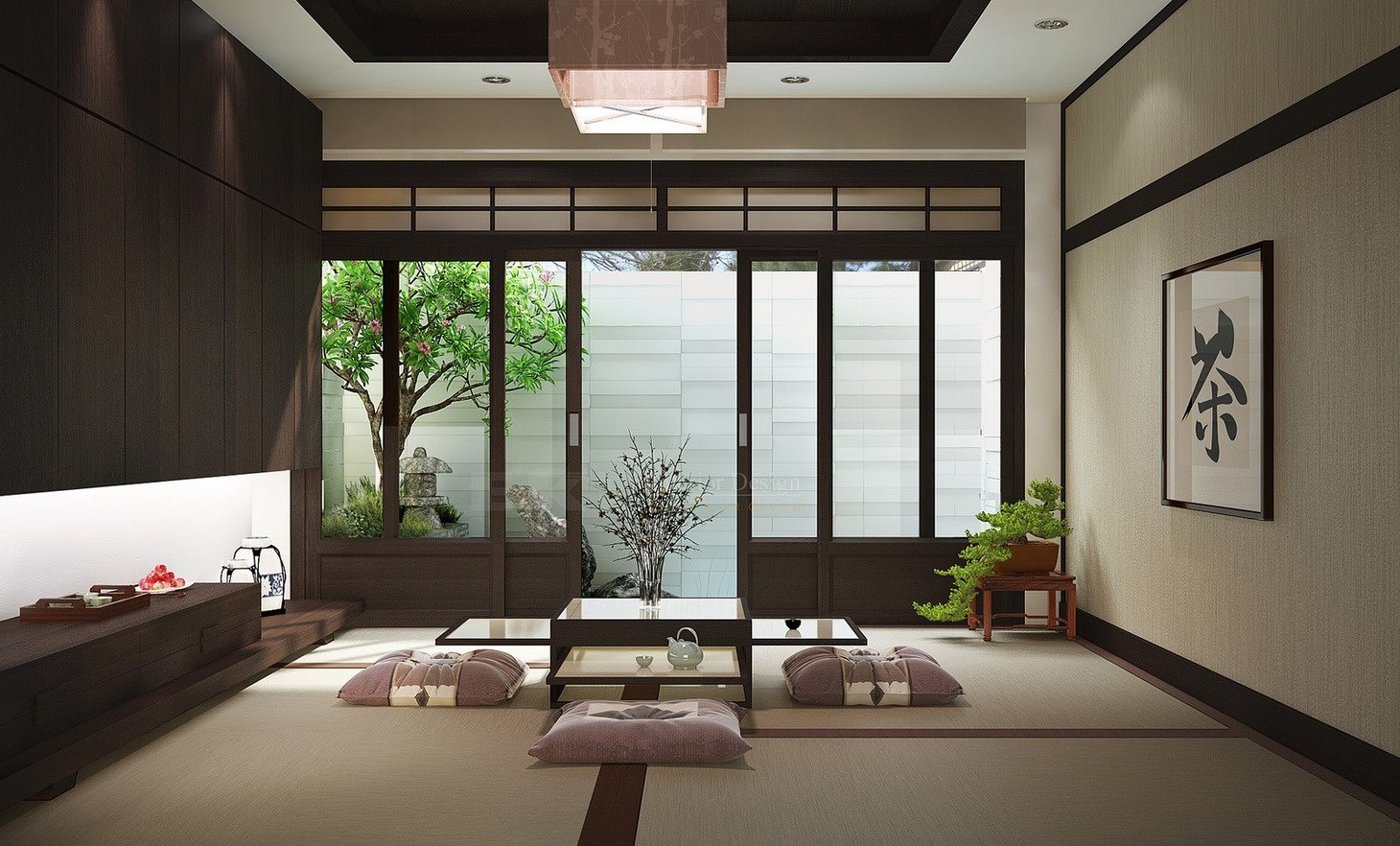 Comedor de estilo japones