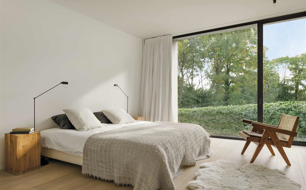 Dormitorio de líneas modernas