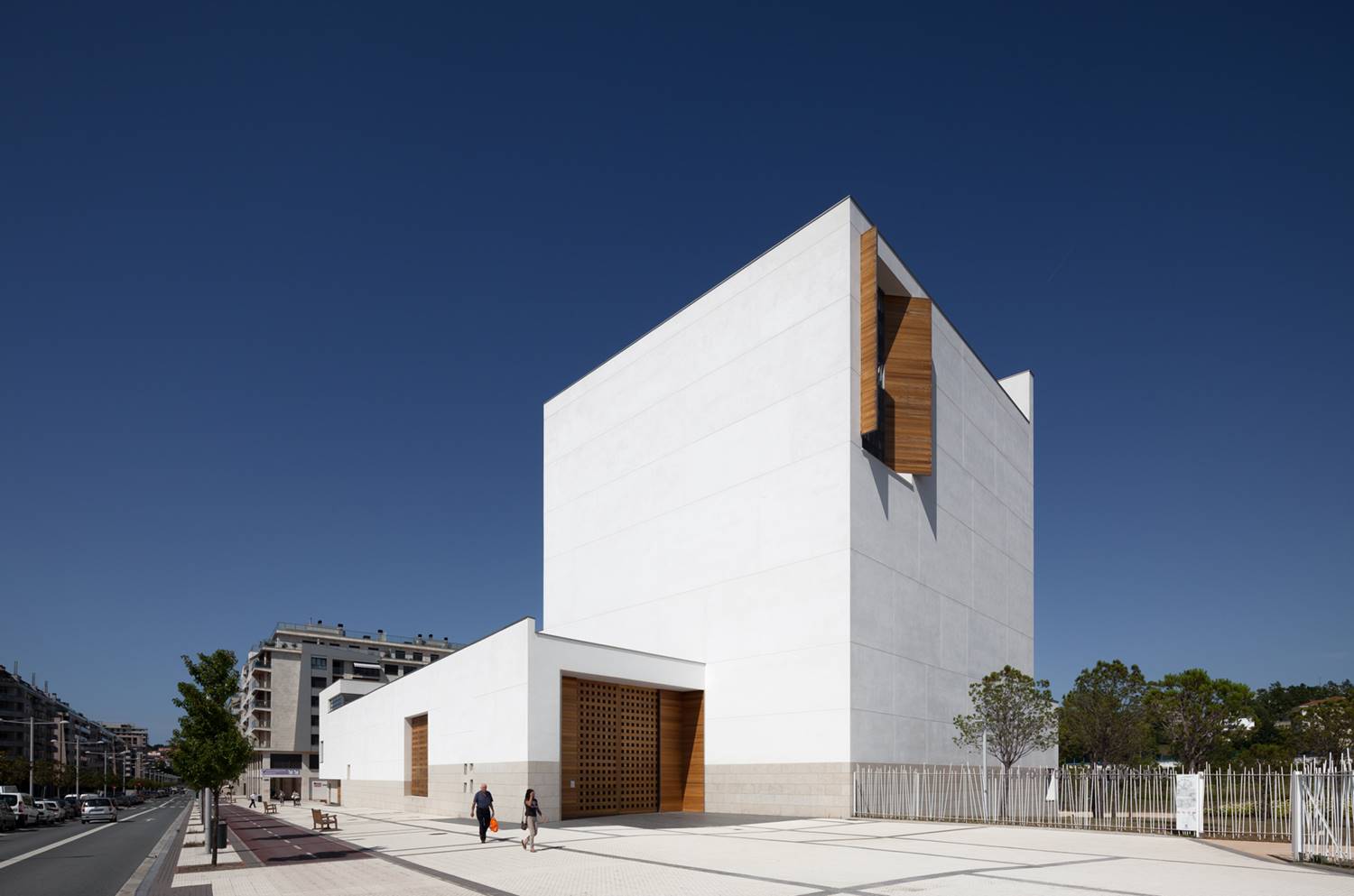 Iglesia de Iesu en San Sebastián, de Rafael Moneo.