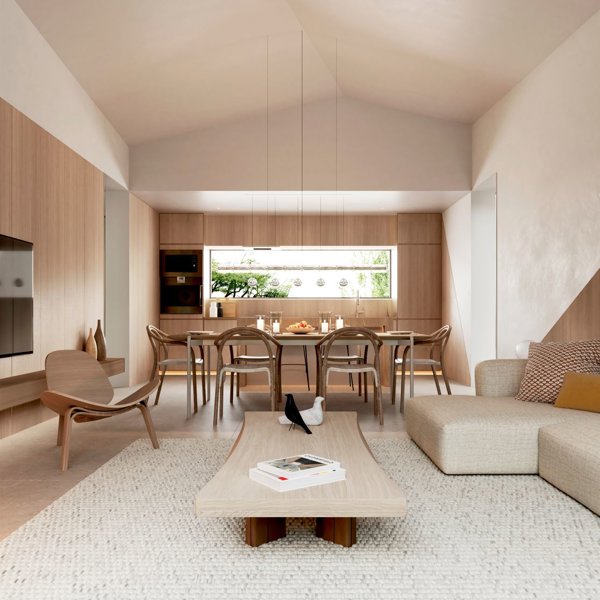 7 cocinas de casas prefabricadas con soluciones MUY innovadoras que redefinen el concepto de hogar