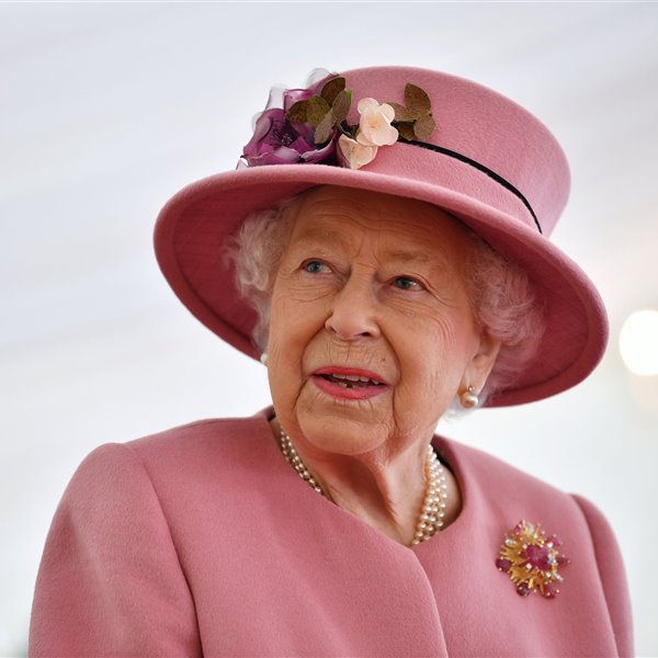La reina Isabel II.