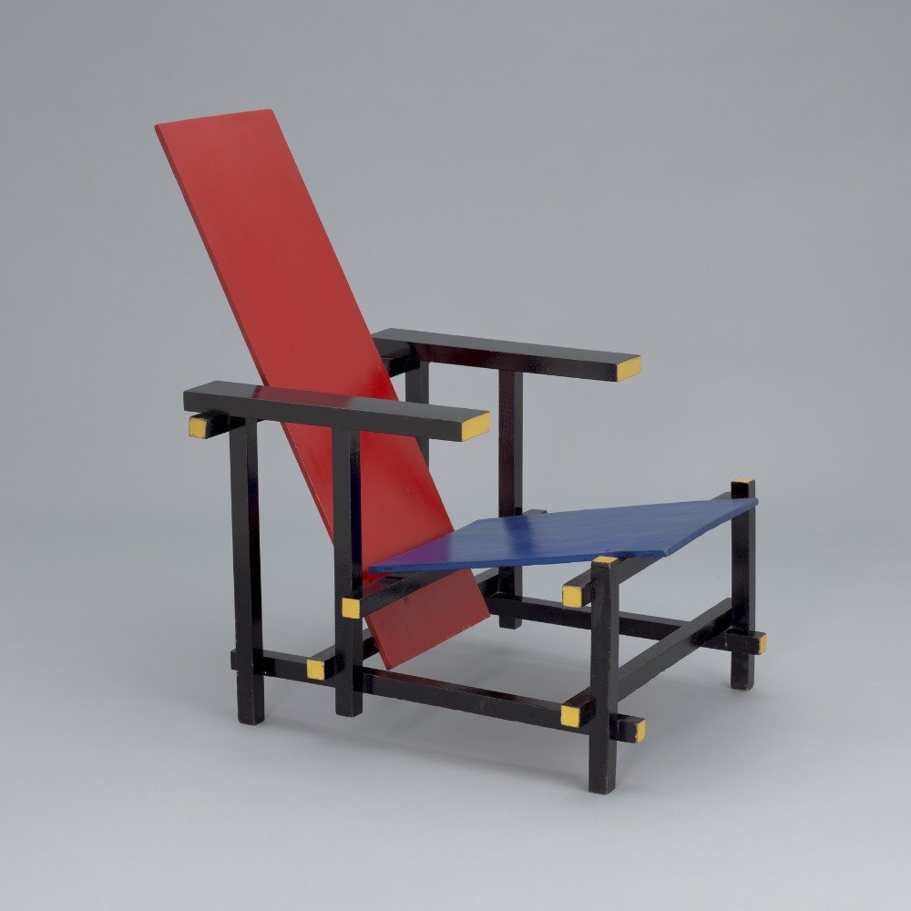 Silla Roja y Azul