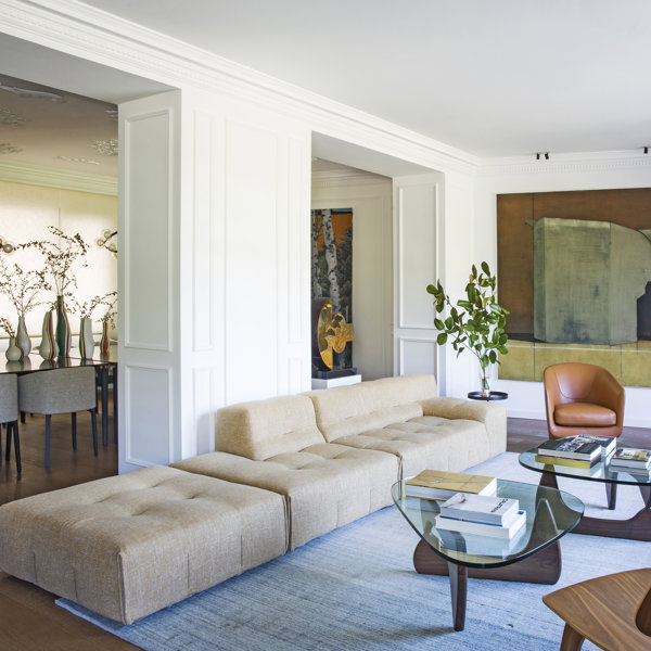 Salón de un piso en el centro de Madrid