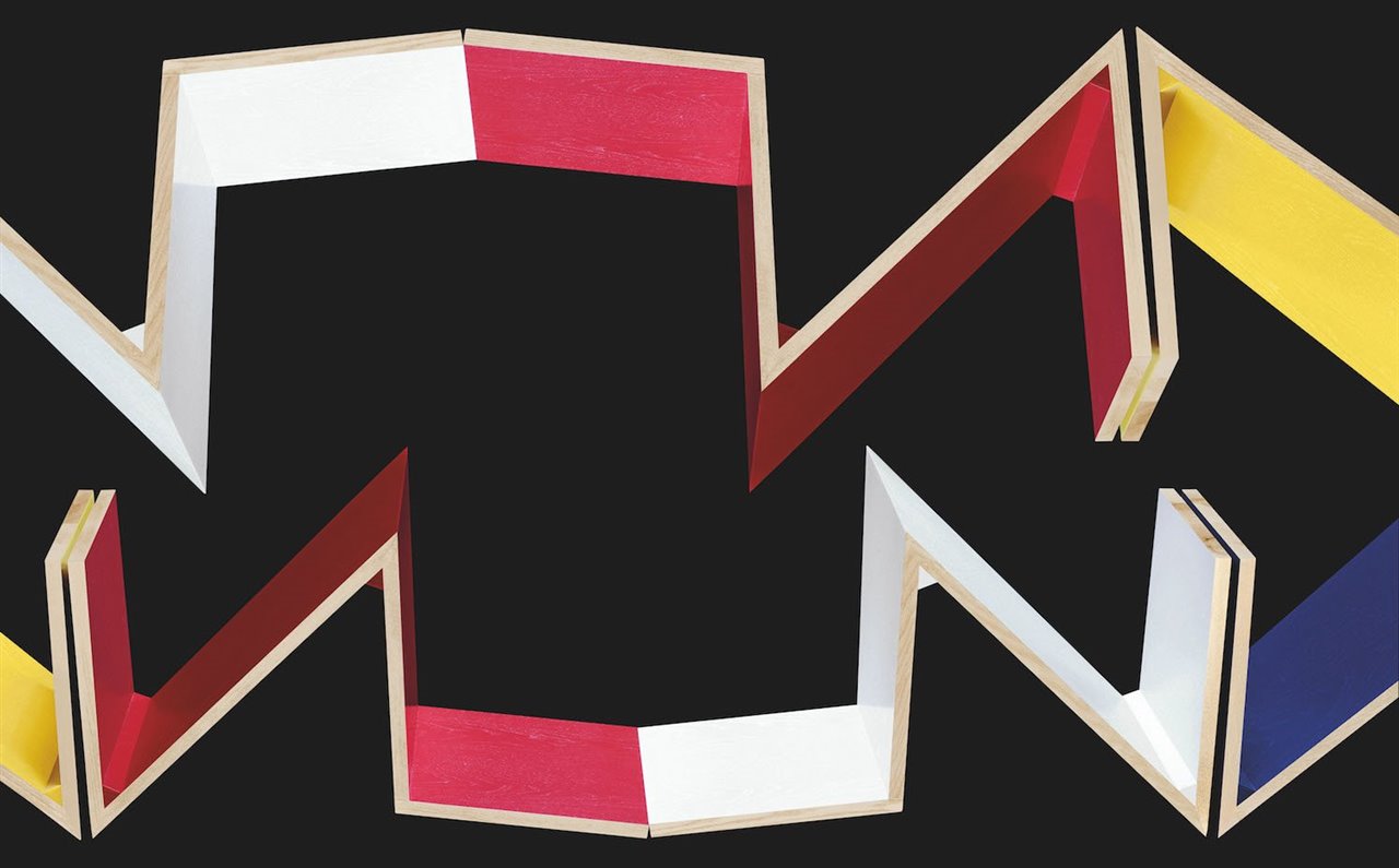 Sillas Zig Zag, diseño de Gerrit Rietveld para Cassina