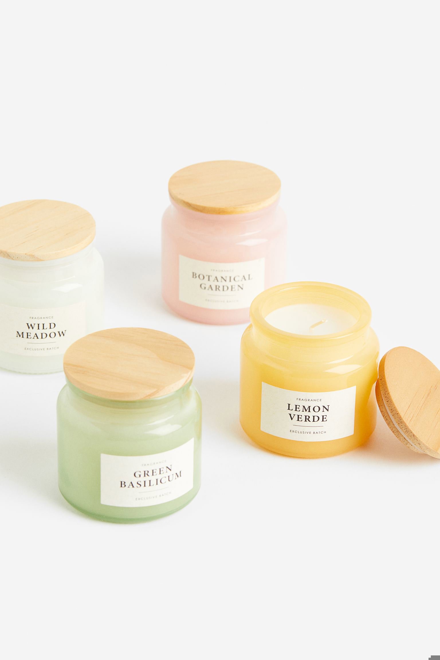 Vela aromática en recipiente de vidrio H&M Home